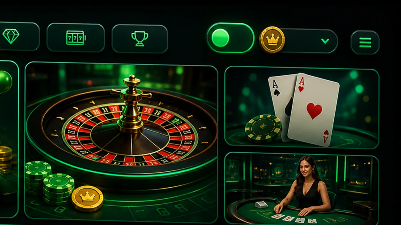 Apartados Megaways y Buy Bonus dentro del lobby del casino