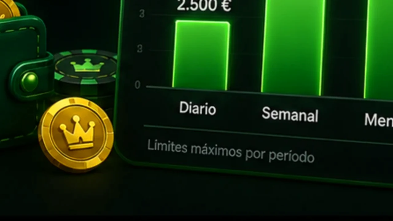 Tabla de topes de retirada por día, semana y mes